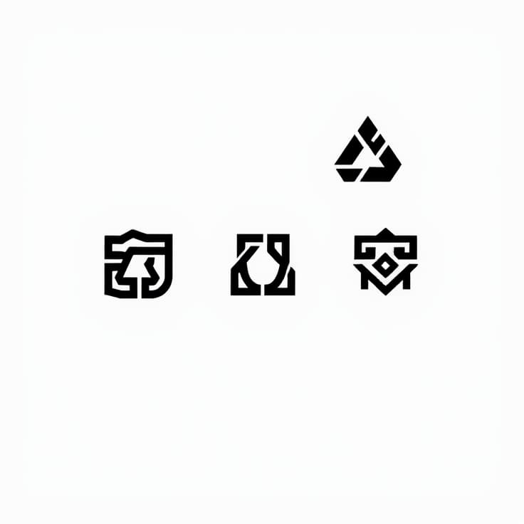 Geometric Logos Inspiration - Geometric Logos inspiration on Pinsora