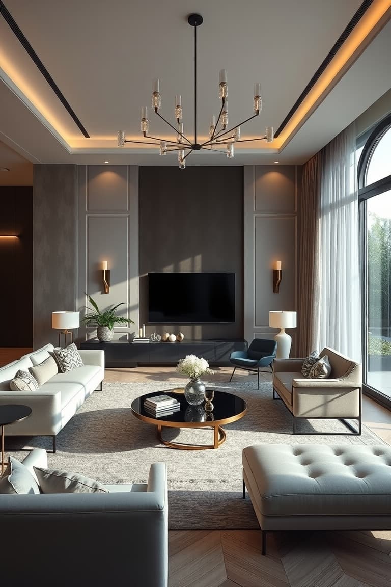 Elegant Living Room Decor Interior - Living Room Decor inspiration on Pinsora