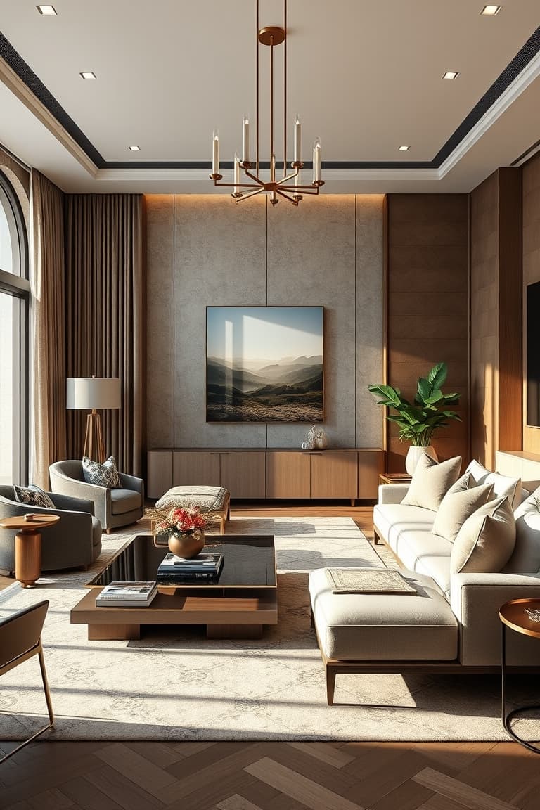 Elegant Living Room Decor Interior - Living Room Decor inspiration on Pinsora