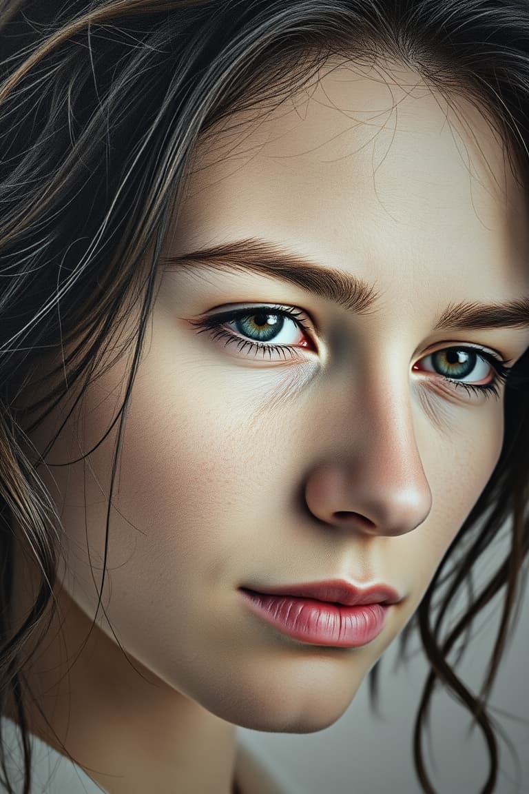 Beautiful Portrait Drawing Inspiration - Portrait Drawing inspiration on Pinsora